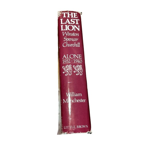 VTG THE LAST LION HARDCOVER BOOK DUSTJACKET WINSTON CHURCHILL 1st ED 1988 - Picture 2 of 6